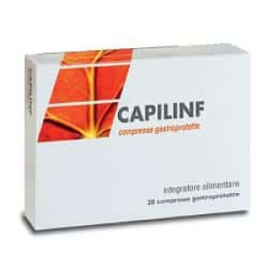 capilinf 20 compresse gastroprotette bugiardino cod: 924413875 