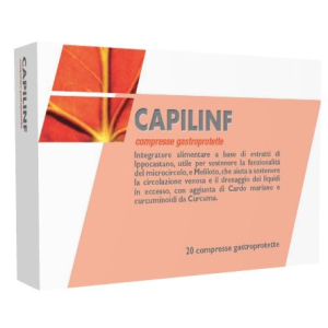 capilinf plus 20 compresse bugiardino cod: 979359585 