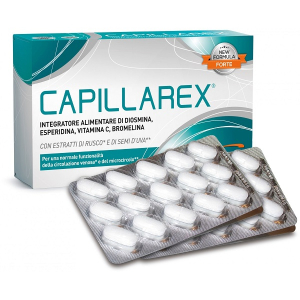 capillarex 30 compresse 1100mg bugiardino cod: 976340253 