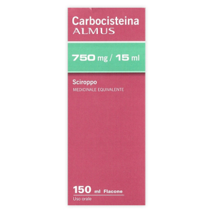 carbocisteina almus fl750mg/15 bugiardino cod: 036207013 
