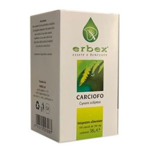 erbex carciofo integratore alimentare 160 bugiardino cod: 908371040 