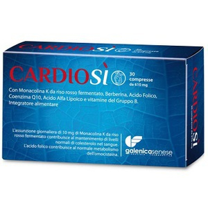 cardiosi 30cpr 610mg bugiardino cod: 971480847 