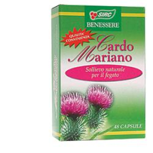 cardo mariano 48 capsule bugiardino cod: 904570076 