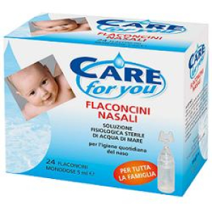care for you sol nasale 24 flaconi bugiardino cod: 922406121 