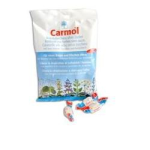 carmol caramelle s/zucchero75g bugiardino cod: 924284983 