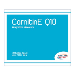 carnitine q10 30 bustine nysura pharma dr. bugiardino cod: 935595571 