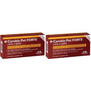 Cerca Prezzi di carobin pet forte cane e gatto set da 2 2x60 g compresse e acquista online