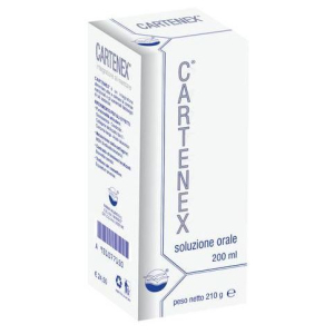 cartenex sciroppo 200ml bugiardino cod: 931077150 