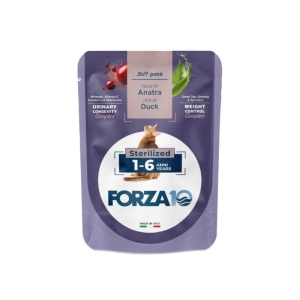 Cerca Prezzi di Cat adult soft paté sterilized anatra - alimento completo per gatti adulti sterilizzati 80 gr e acquista online