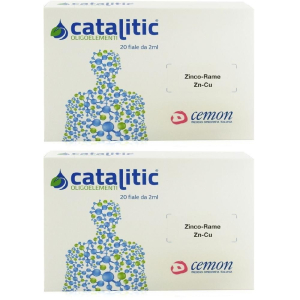 Cerca Prezzi di Catalitic Oligoelementi Zinco Rame Zn-Cu 20 Fiale 2 ml 2x20 Pezzi Flaconc e acquista online