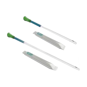 Catetere urinario intermittente idrofilico gentlecath glide uomo a punta dritta ch08 30 pezzi