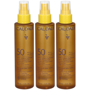 Cerca Prezzi di caudalie olio solare abbronzante alta protezione spf 50 3x150 ml e acquista online