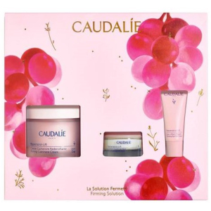 Caudalie resveratrol-lift creme cachemire cofanetto con crema ridensificante 50ml + crema notte 15ml in omaggio + trattamento liftante occhi 5ml in