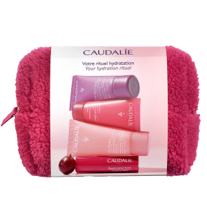 Caudalie Trousse Inverno 2025 Vinohydra Gel Detergente 30 ml + Vinohydra Crema Idratazione Intensa 15 ml + The Des Vignes Corpo 30 ml + Balsamo Labbra Colorato 4,5 g