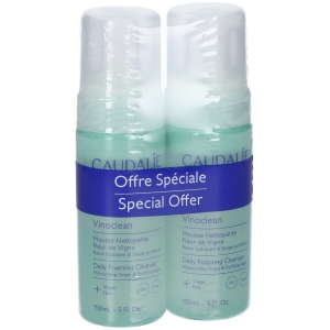 Cerca Prezzi di Caudalie vinoclean schiuma detergente bipacco 150ml + 150ml e acquista online