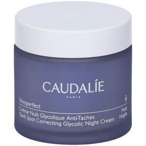 Caudalie vinoperfect crema notte glicolica anti macchie - crema viso da notte uniformante - 50 ml