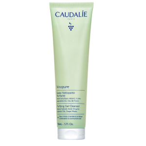 Caudalie vinopure gel detergente purificante - gel detergente anti imperfezioni - 150 ml - nuovo packaging