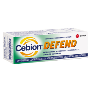 cebion defend integratore 12 compresse bugiardino cod: 902494184 