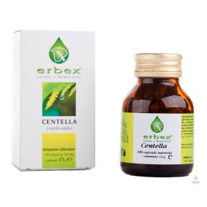 erbex centella integratore alimentare 160 bugiardino cod: 908371053 