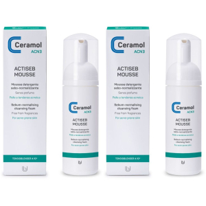 Cerca Prezzi di ceramol acne actiseb mousse detergente set da 2 2x150 ml e acquista online