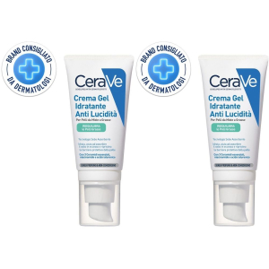 Cerca Prezzi di cerave crema gel idratante anti-lucidità set da 2 2x52 ml e acquista online