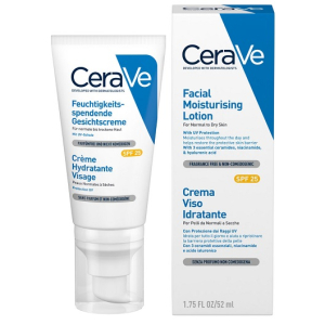 cerave linea trattamento viso spf25 facial bugiardino cod: 974109302 