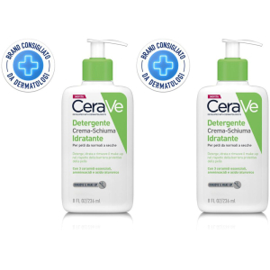 Cerca Prezzi di cerave detergente crema-schiuma idratante deterge ed idrata. con 3 cer e acquista online