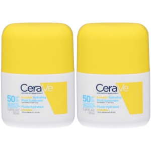 Cerca Prezzi di cerave fluido protezione solare idratante invisibile spf50 2x50 ml e acquista online
