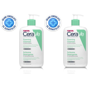 Cerca Prezzi di cerave schiuma detergente viso pelle grassa seboregolatrice 473 ml set e acquista online