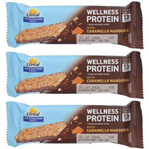Cerca Prezzi di cereal barretta wellness protein caramello mandorla 45 g e acquista online