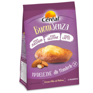 cereal madeleine mandorle 180g bugiardino cod: 941944098 