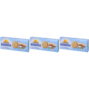 Cerca Prezzi di céréal senza zuccheri biscotti gusto cocco set da 3 3x132 g e acquista online