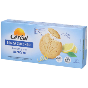 Cerca Prezzi di cereal senza zuccheri biscotti gusto limone 132 g snack e acquista online