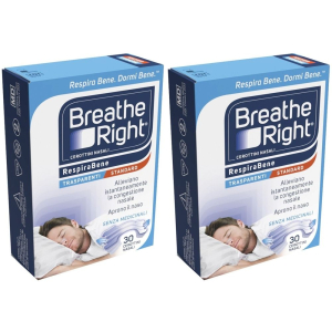 Cerca Prezzi di cerotti nasali breathe right trasparenti 30 pezzi set da 2 2x30 st e acquista online