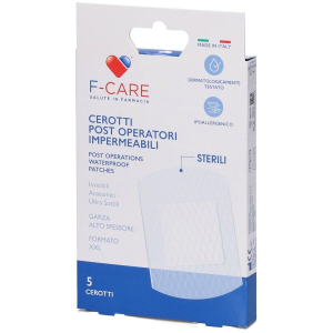 Cerca Prezzi di cerotti post operatori impermeabili f-care 7,5x10 cm 5 pezzi 4x5 st e acquista online