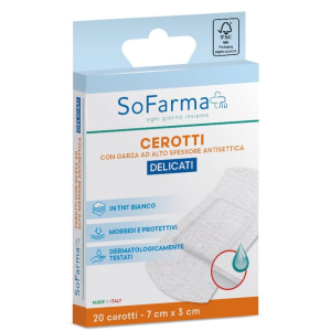 Cerca Prezzi di cerotti soft pelli sensibili medicare traspiranti 20 pezzi 7 cm x 2 cm - gammadis e acquista online