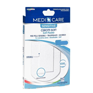 Cerca Prezzi di cerotti soft pelli sensibili medicare traspiranti 5 pezzi 5 cm x 7,5 cm - gammadis e acquista online