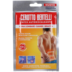 Cerca Prezzi di cerotto bertelli patch autoriscaldante zona lombare - gambe braccia e acquista online