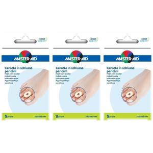 Cerca Prezzi di cerotto calli master-aid footcare in schiuma pu 3 mm 9 pezzi b9 3x9 st e acquista online