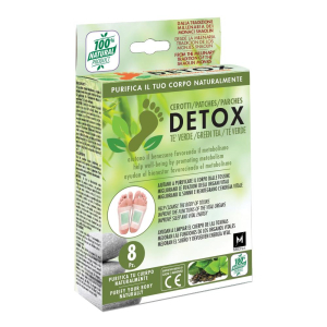 cerotto detox te verde 8pz bugiardino cod: 986991762 