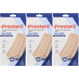 Cerca Prezzi di cerotto presteril sili-soft skin post operatorio 10x20 cm 3 pezzi 3x3 e acquista online