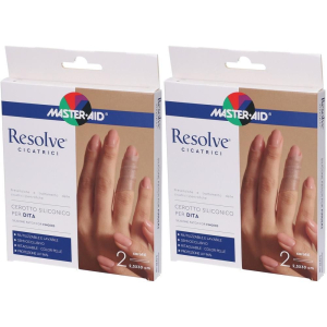 Cerca Prezzi di cerotto siliconico dita master-aid resolve 2,5x30cm 2 pezzi 2x2 pz cer e acquista online