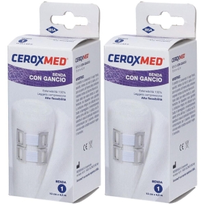 Cerca Prezzi di Ceroxmed benda elastica 10x450cm con gancio 2x1 st e acquista online