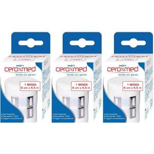 Cerca Prezzi di ceroxmed benda elastica cm 6x4,5 + fermaben 3x1 st e acquista online