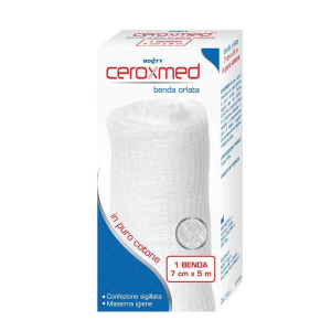 Cerca Prezzi di ceroxmed benda in garza idrofila orlata 7x5 cm 1 pz bendaggio/i e acquista online