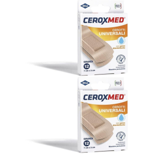 Cerca Prezzi di ceroxmed cerotti universali grandi 7cm x 3cm 2x12 st e acquista online