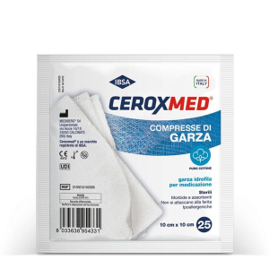 Cerca Prezzi di ceroxmed® compresse di garza cotone 10 x cm 4x25 pz e acquista online