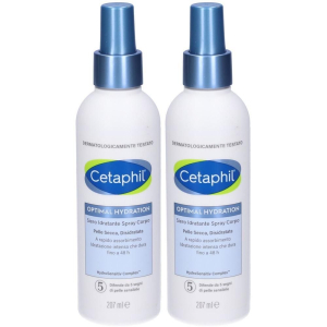 Cerca Prezzi di cetaphil optimal hydration siero idratante spray corpo 2x207 ml e acquista online