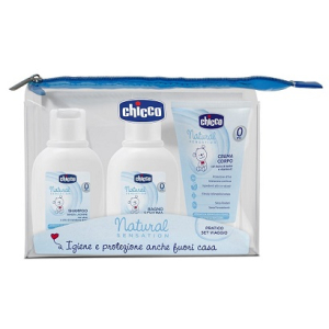 chicco cosm naturale sensitive travel kit bugiardino cod: 927170288 