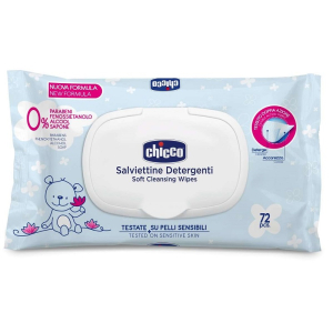 salviette detergenti chicco 72 pezzi bugiardino cod: 973330145 